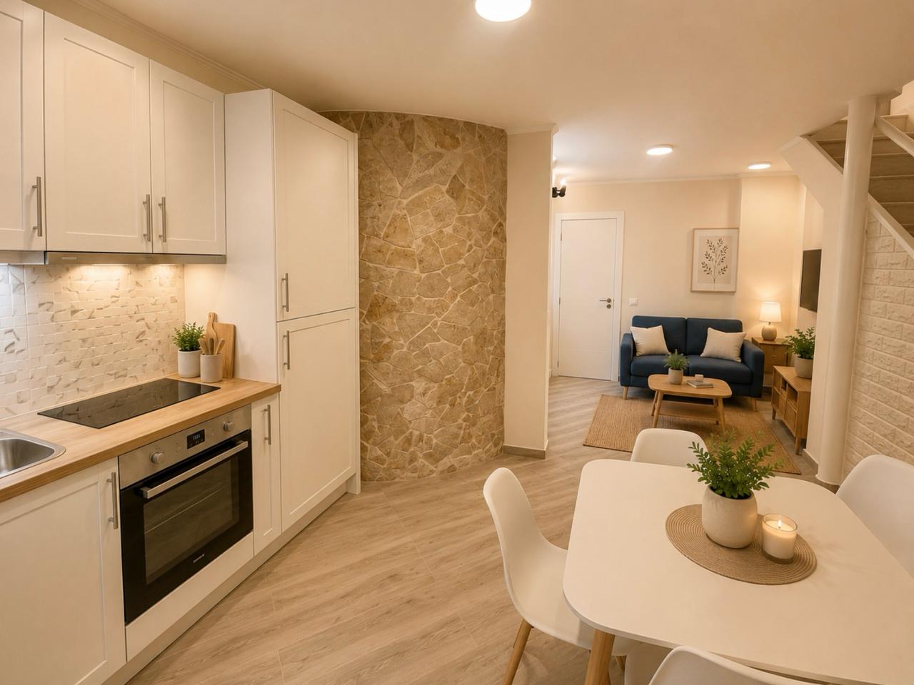 2 Bedroom Split-Level Apartment